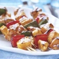 George's Barbecue Chicken Kabobs