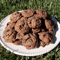 German Chocolate Cake Mix Cookies