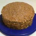 German Chocolate Cake with Coconut-pecan Frosting