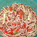 German Wurst (Bologna) Salad