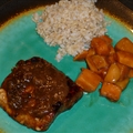 Ginger Honey Glazed Mahi Mahi