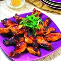 Ginger-Orange Glazed Chicken Wings