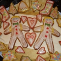 Gingerbread figures
