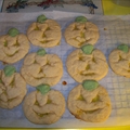 Glowing Jack-O-Lantern Cookies