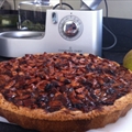 Glutenfree open Apple pie
