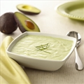 Goat Cheese Chilled Cucumber Avocado Soup