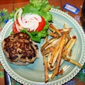 Goat Cheese Turkey Burger