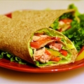 Good for You Chicken Wraps with Cool Avocado Dressing