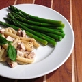 Gorgonzola-Walnut Penne with Grilled Chicken