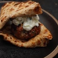 Greek Lamb Burgers with Yogurt Sauce