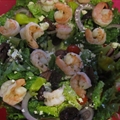 Greek Salad with Shrimp