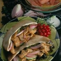 Greek-Style Pork Pocket Sandwich