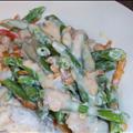Green Bean and Mushroom Almadine