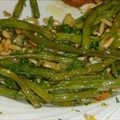 Green Beans, Roasted With Garlic, Shallots and Pine or Hazelnuts