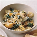 Greens and Farfalle Soup