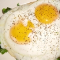 Griddle Fried Eggs (Cooke