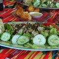 Grilled Catfish Salad