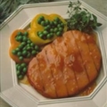Grilled Ham Steaks with Apricot Glaze