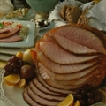 Grilled Ham with Lemon-Orange Glaze