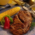 Grilled Honey-Soy Pork Steaks