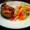 Grilled Lemon Chicken With Slaw