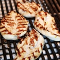 Grilled Lemon Lime Chicken over Angel Hair
