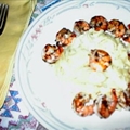 Grilled Lemon Prawns
