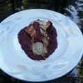 Grilled Pork Tenderloin with Blueberry Orange Sauce