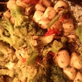 Sauted Sea Scallops with Pasta
