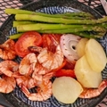 Grilled Shrimp and Asparagus