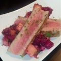 Grilled Tuna with Dragon Fruit Salsa