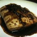 Halibut with Balsamic Glaze