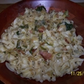 Haluski (cabbage and Noodles)