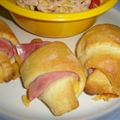 Ham and Cheese Crescent Roll-ups