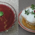 Healthy Raspberry and Blackberry Meringue Pie with dilicious sauce