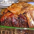 Herb-rubbed Rib Roast