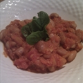 Homemade baked beans