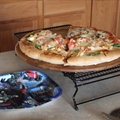 Homemade Chicken Spinach Pizza