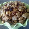 Honey Ginger Cranberry Orange Snack Mix
