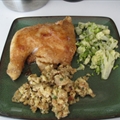 Honey-Glazed Baked Chicken Quarters