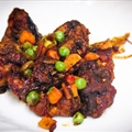 Honey glazed chicken thigh with maple syrup 