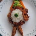Honey Glazed Prawns