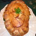 Hot Duck Pate in Puff Pastry