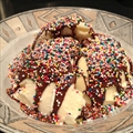 Ice cream and balls