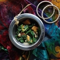 Indian Potatoes with Spinach