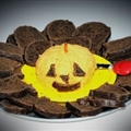 Jack O Lantern Cheese Ball