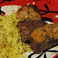 Jodie's bourbon-marinated pork tenderloin