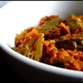 Kadai Bhindi (Okra in gravy)