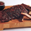 Kansas City-Style Ribs w/ Spicy Apple BBQ Sauce