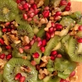 Kiwi, Pomegranate Salad